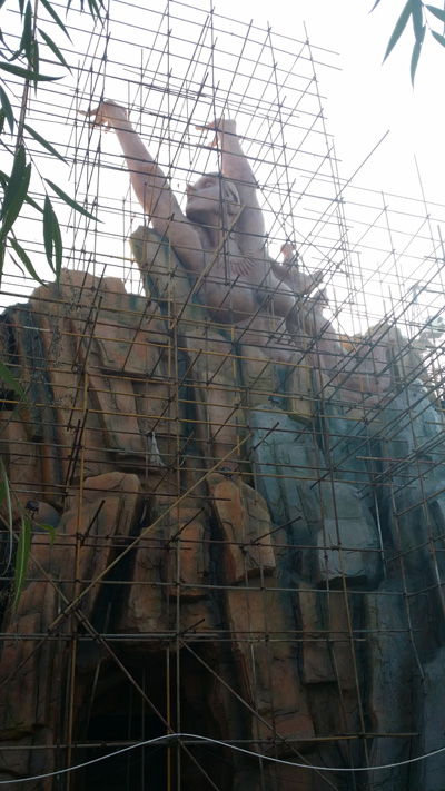 塑石女?huà)z補(bǔ)天施工圖